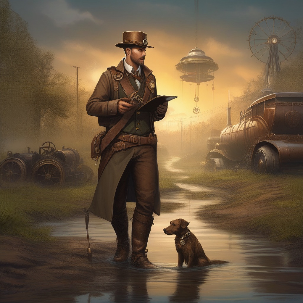 Lost Scout Found Muddy and Wet