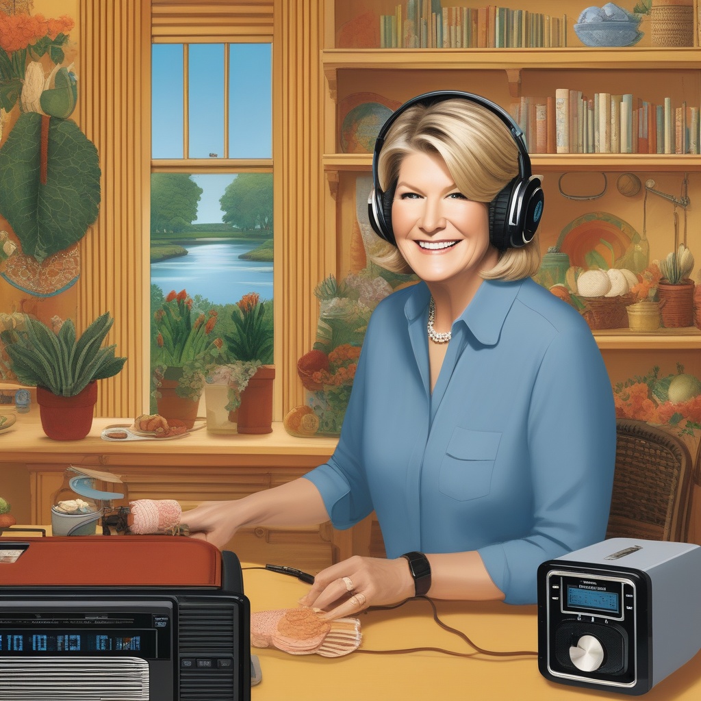 Martha Stewart Gets Her Own Radio Channel