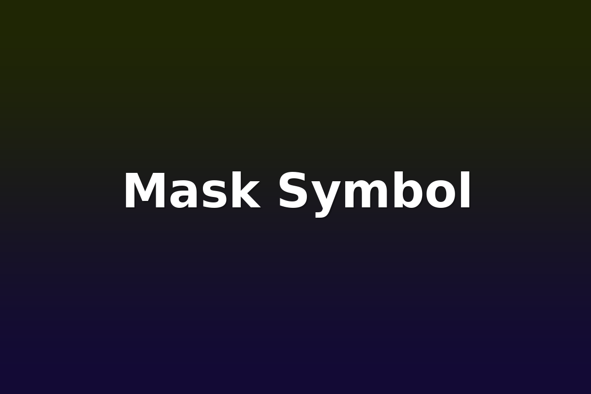 Mask Symbol