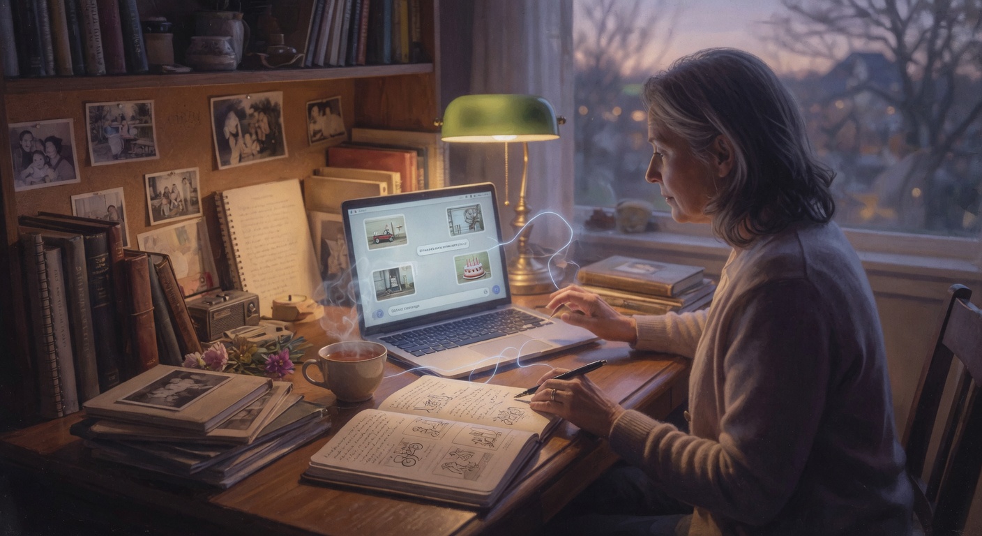 Memoir Writers Using AI Ethically for Memory Prompts