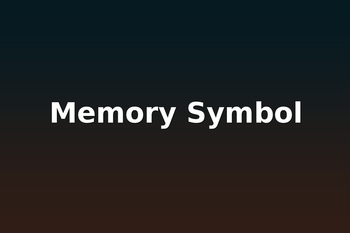 Memory Symbol
