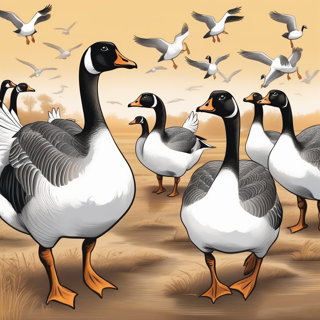 Migratory Geese Goosed By Bird Flu