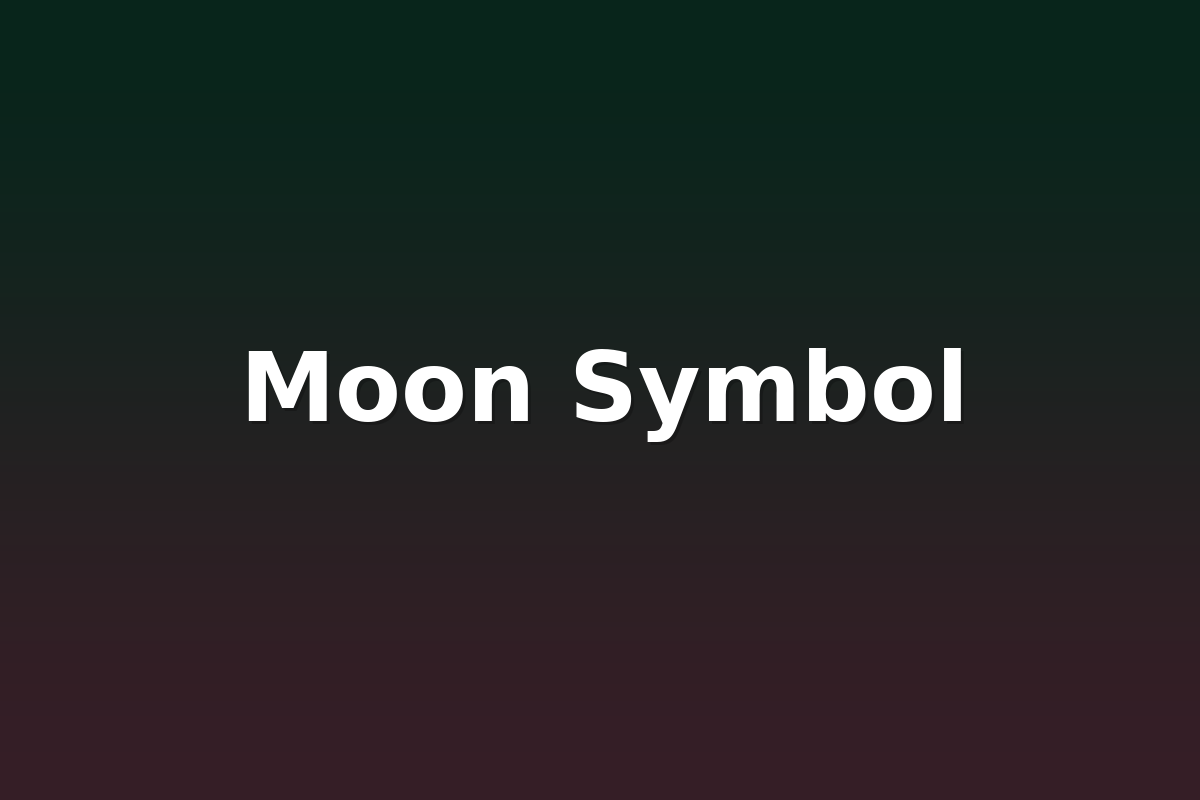Moon Symbol