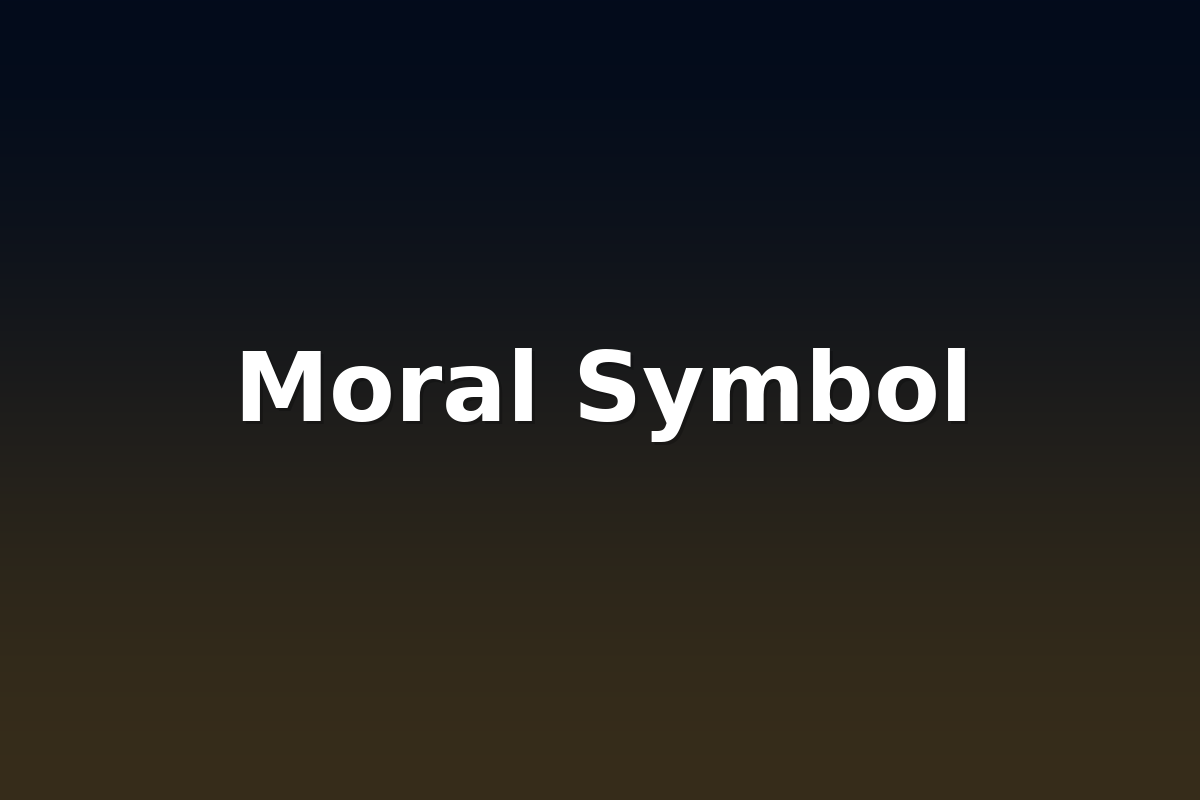 Moral Symbol