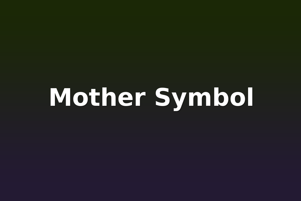 Mother Symbol