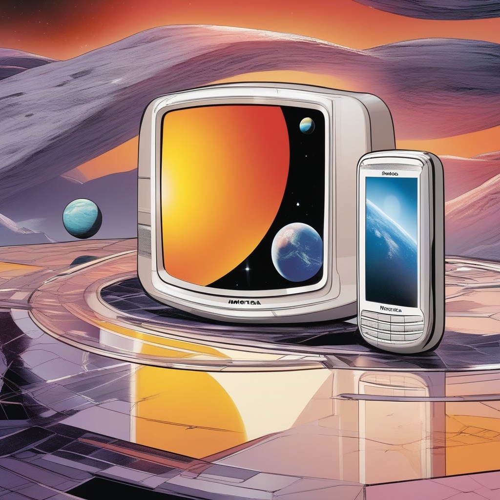 Motorola Debuts First Ever Nano Emissive Flat Screen Display