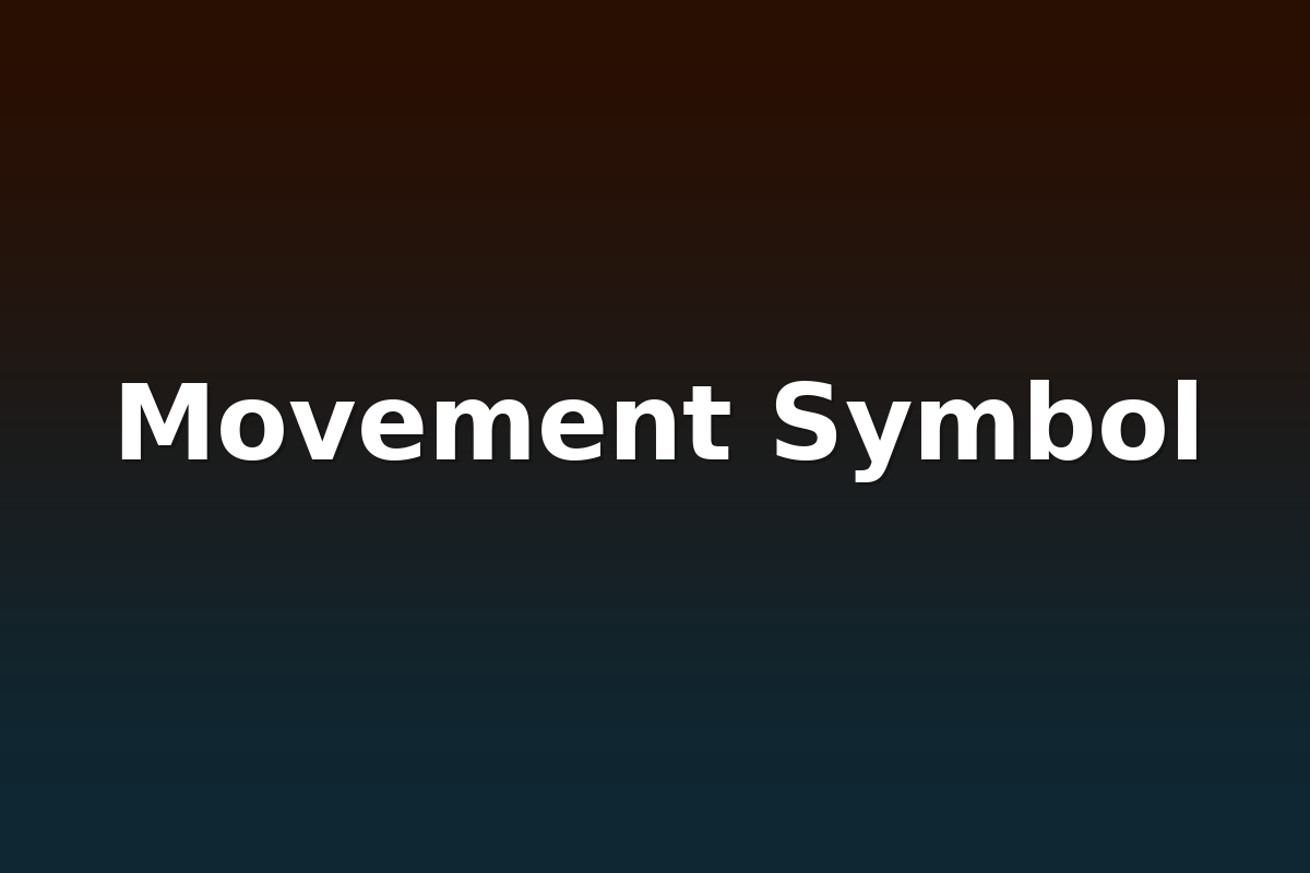 Movement Symbol