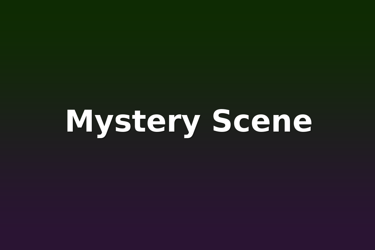Mystery Scene