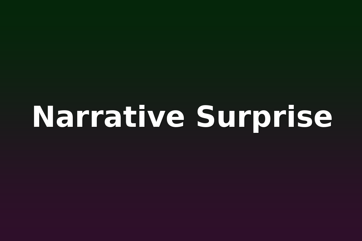 Narrative Surprise