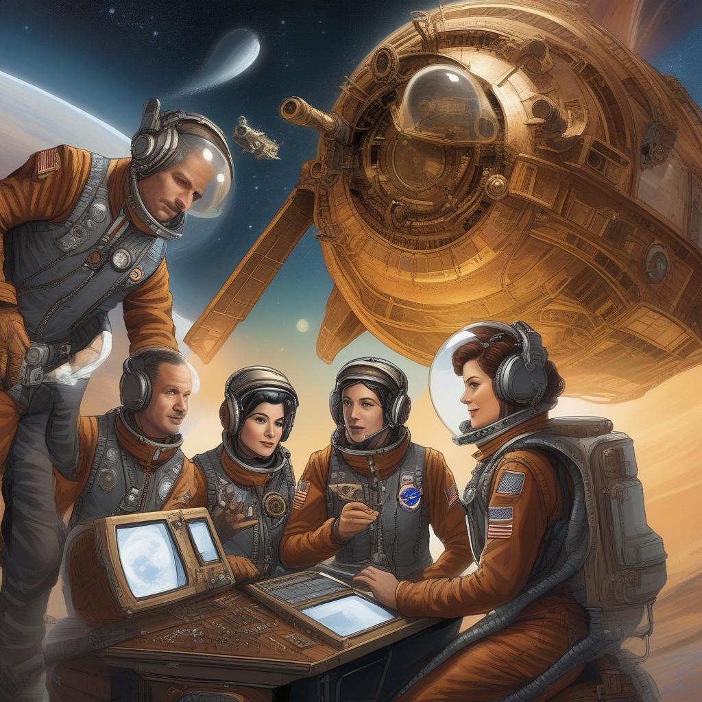 NASA Xerox Team On Voice Recognition In Space