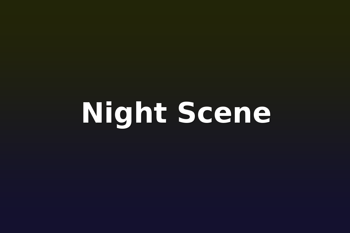 Night Scene