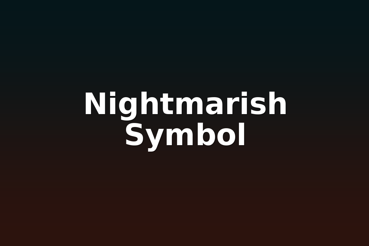 Nightmarish Symbol