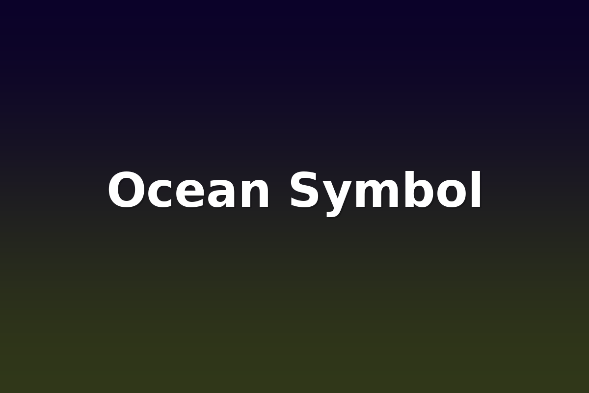 Ocean Symbol