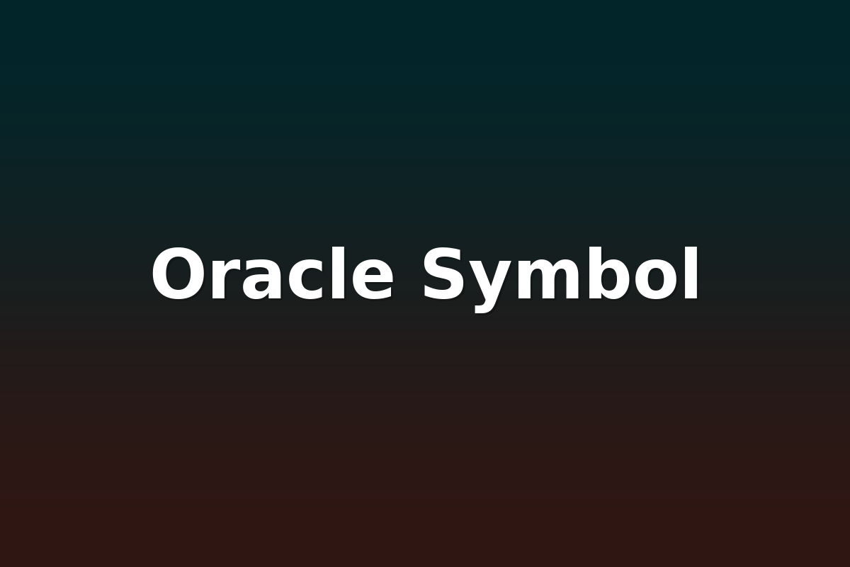 Oracle Symbol