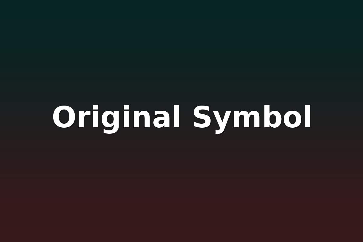 Original Symbol