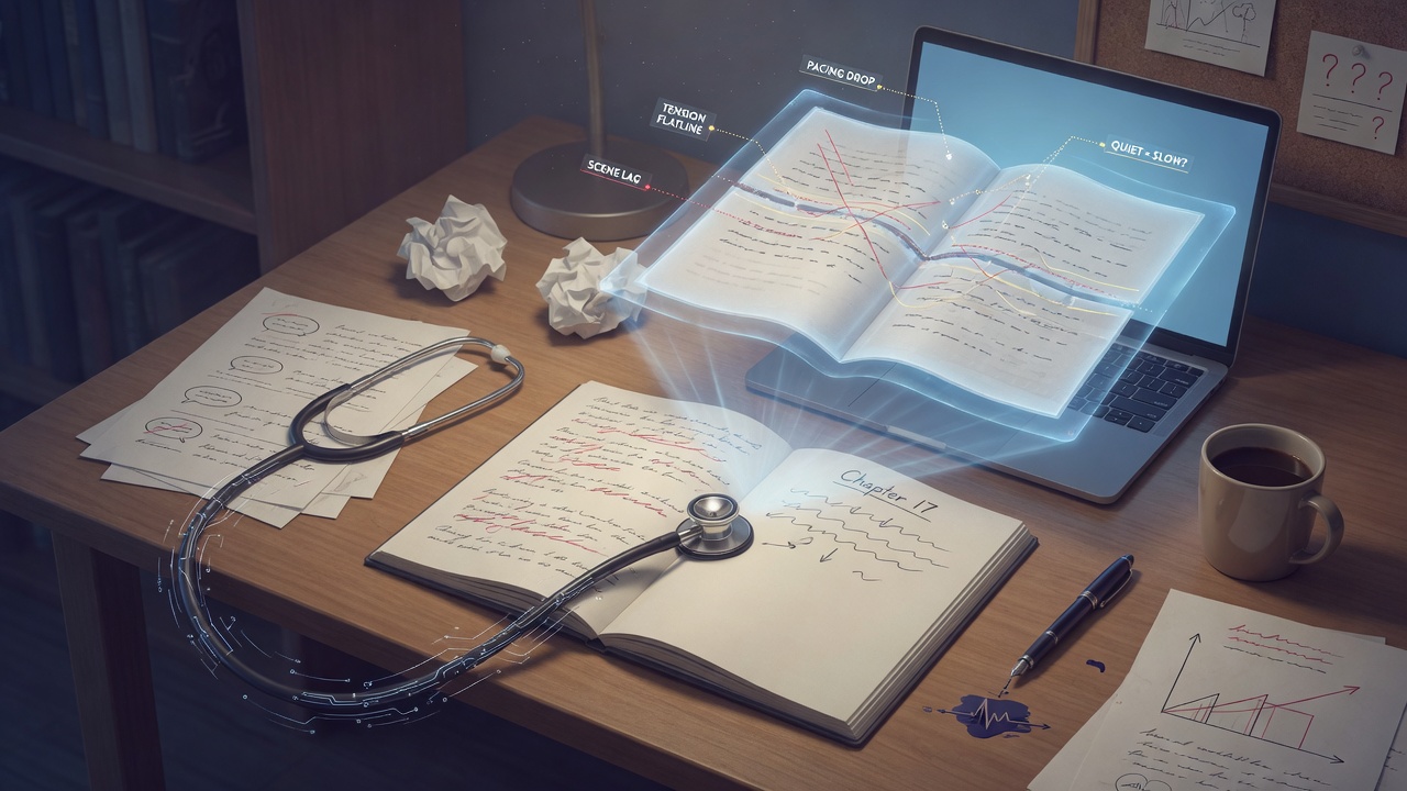 The Pacing Autopsy: AI Prompts That Diagnose Slow Chapters Before Your Editor Does