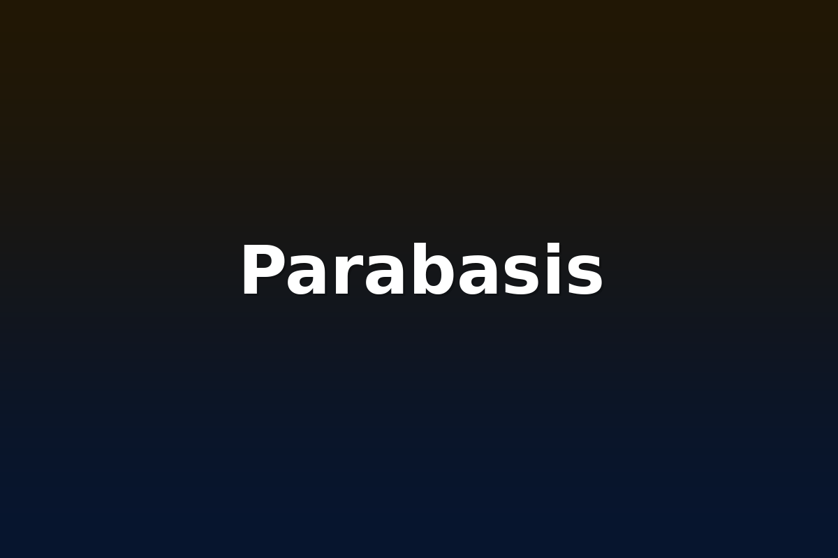 Parabasis