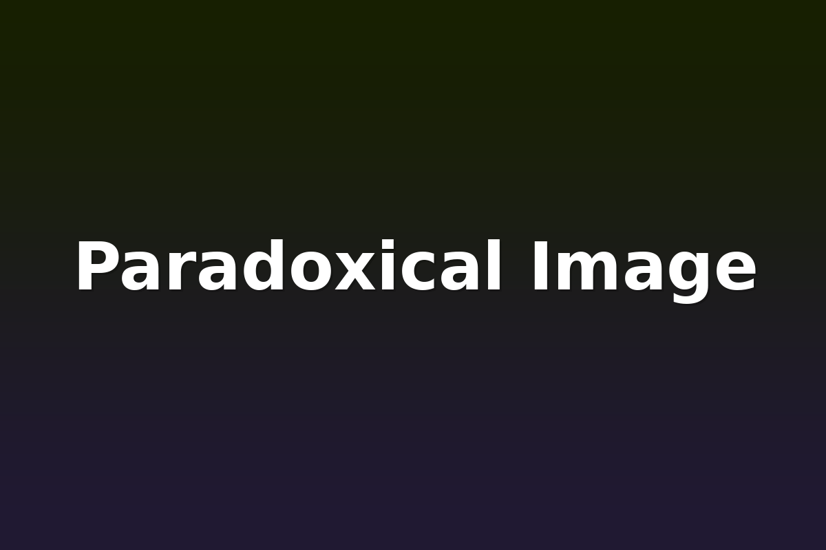 Paradoxical Image