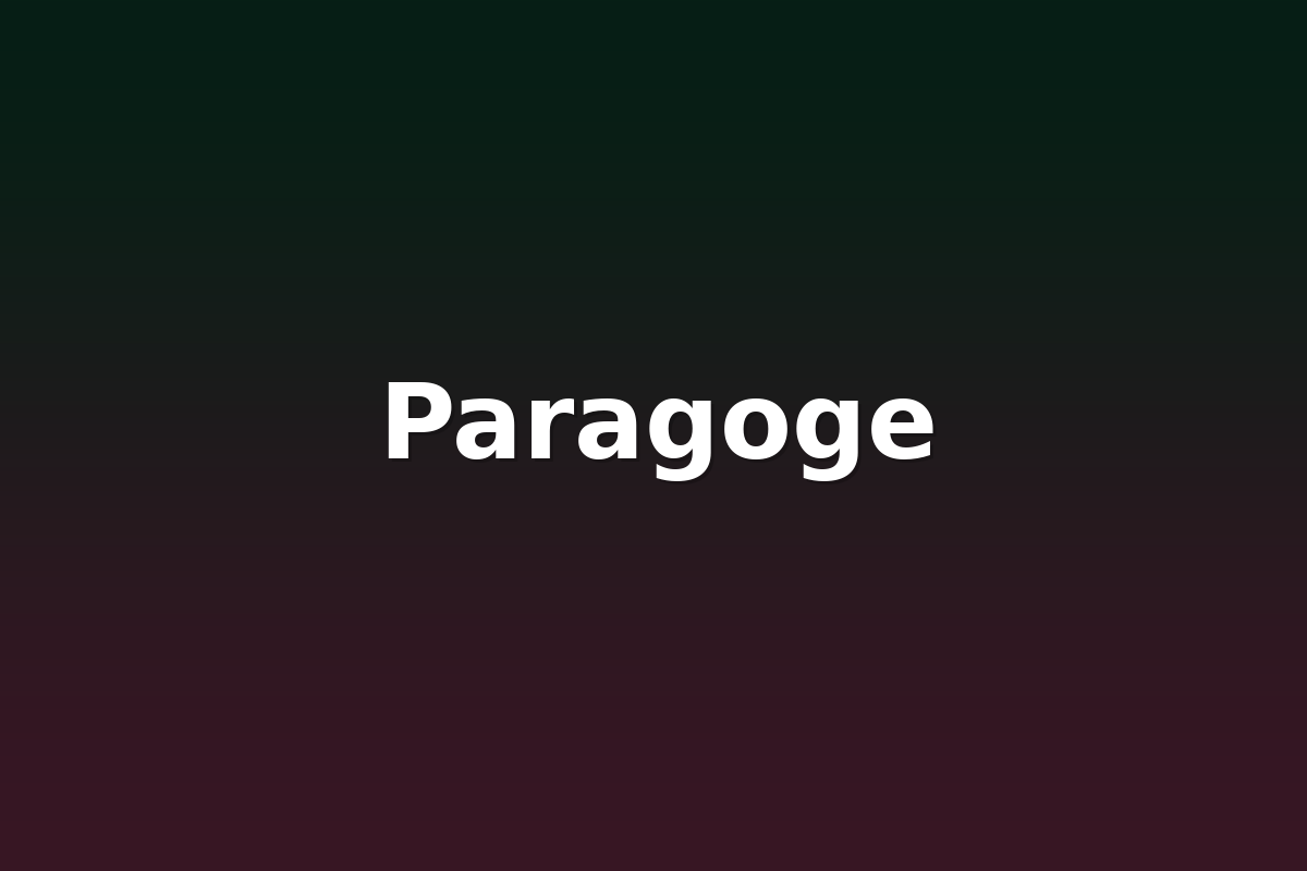 Paragoge