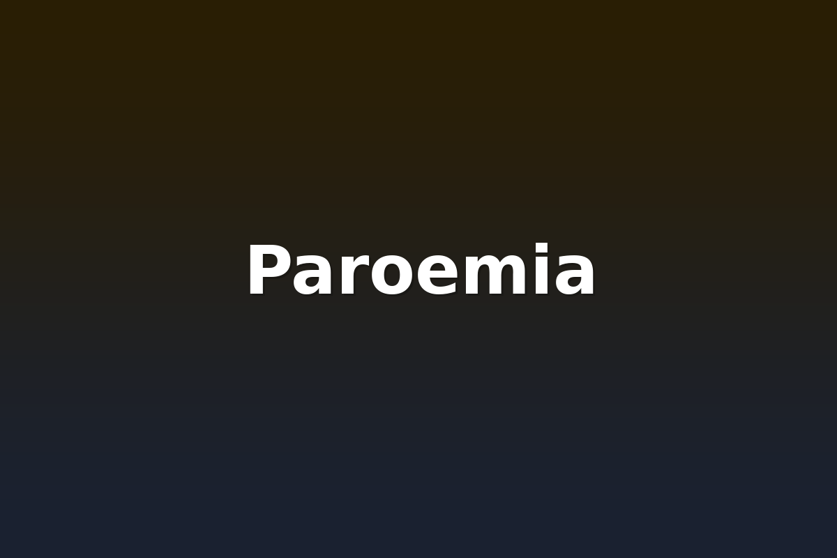 Paroemia