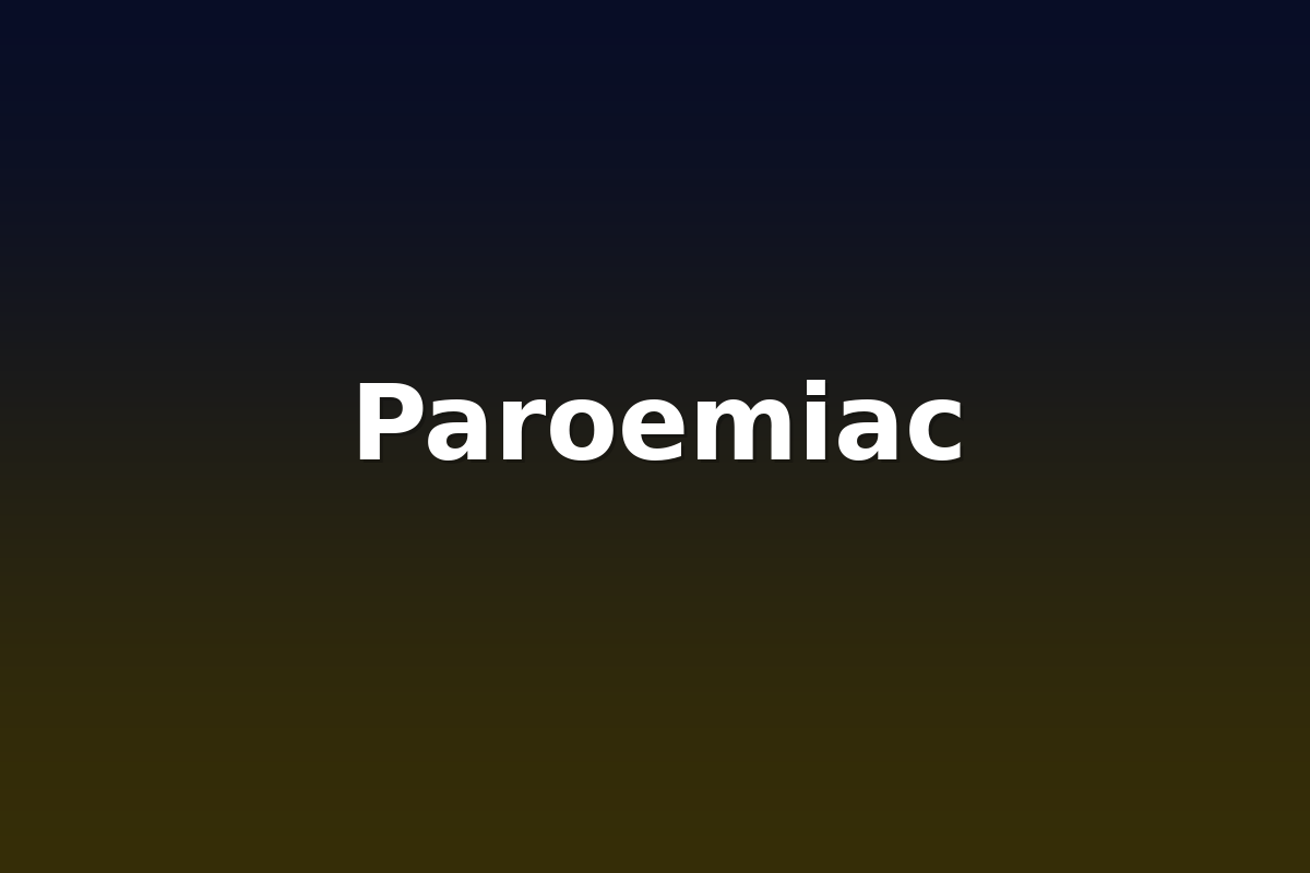 Paroemiac