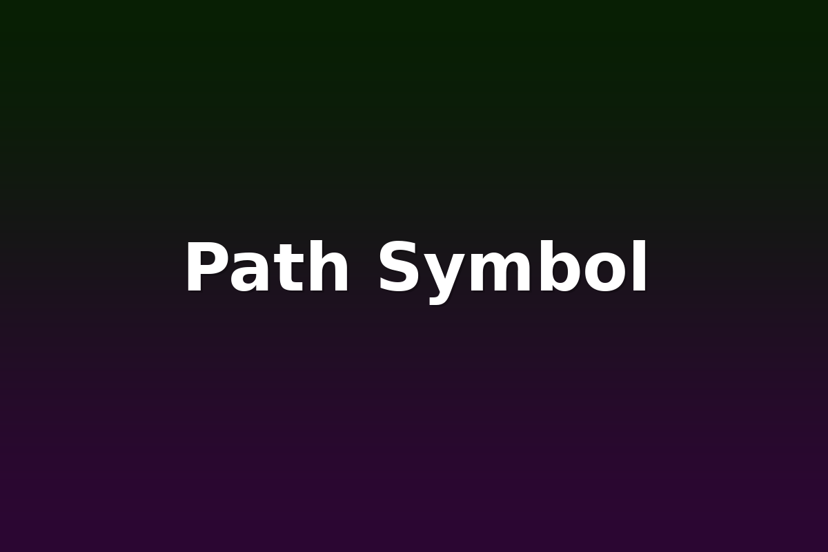 Path Symbol