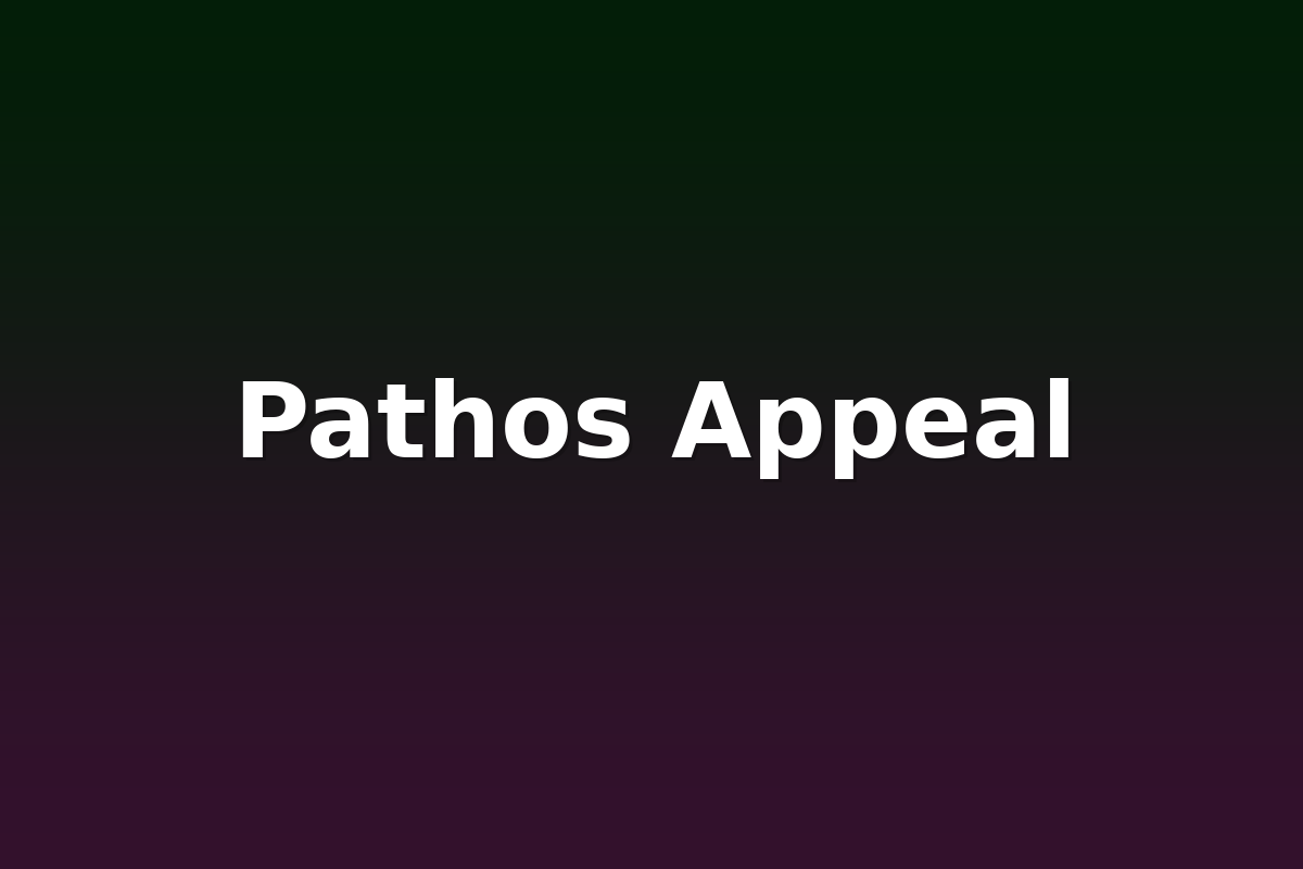 Pathos Appeal