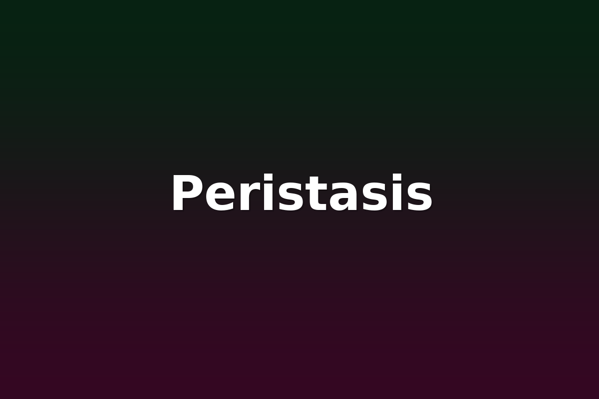 Peristasis