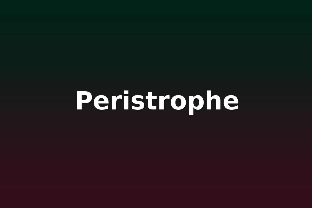 Peristrophe
