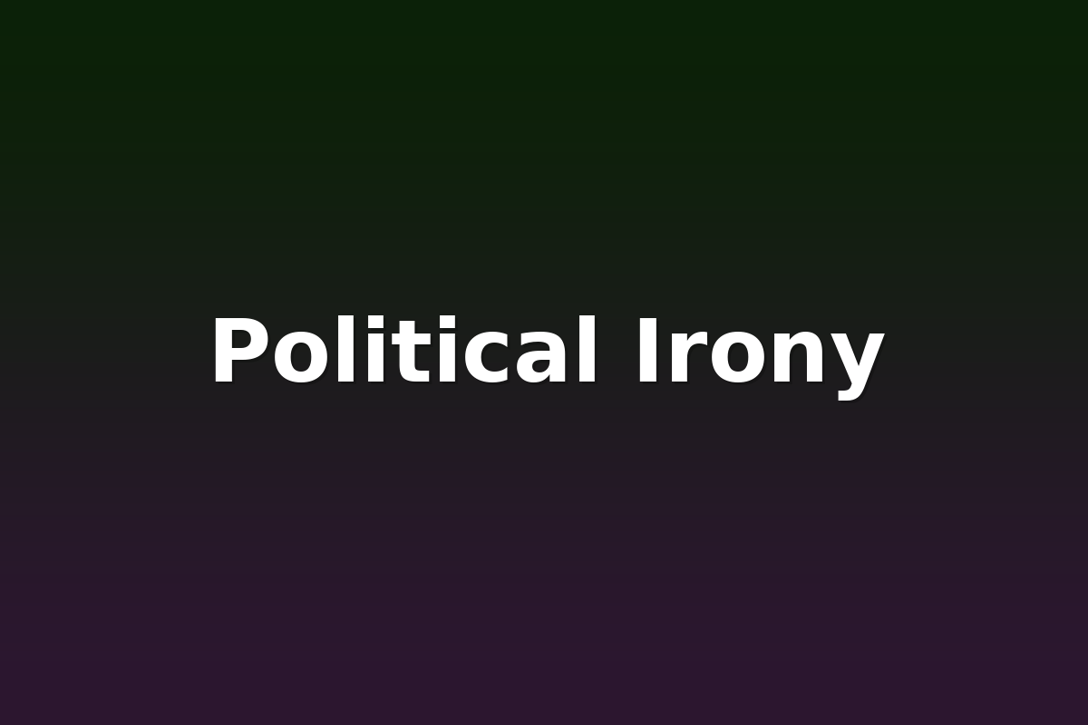 Political Irony