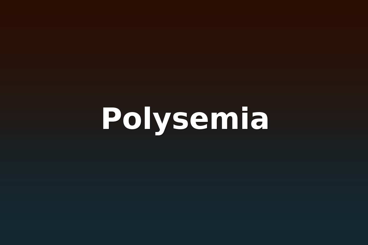 Polysemia