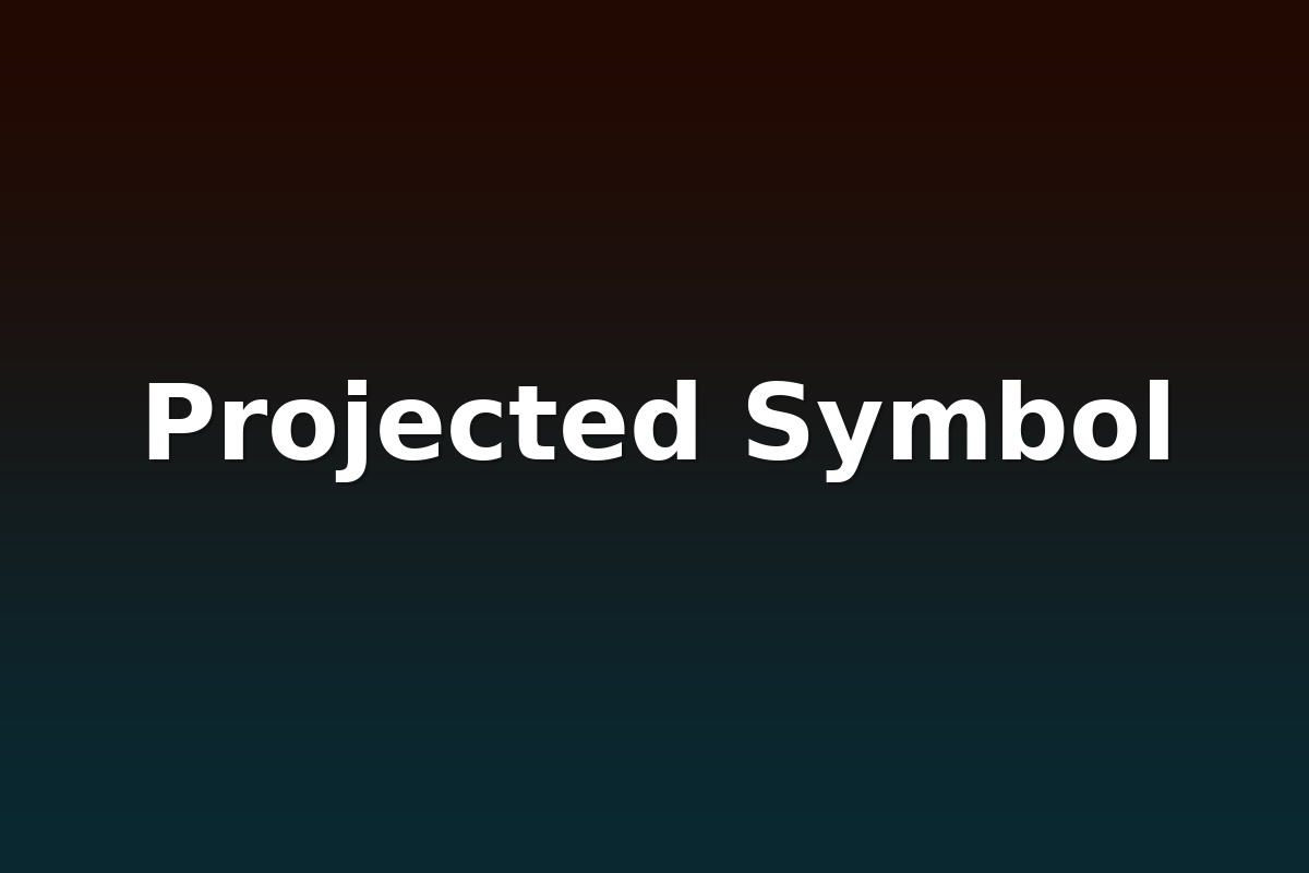 Projected Symbol