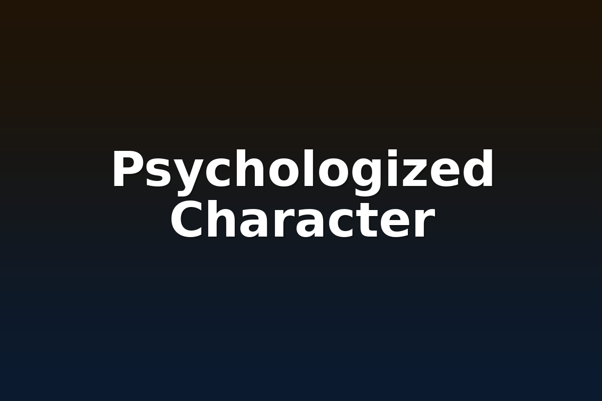 Psychologized Character