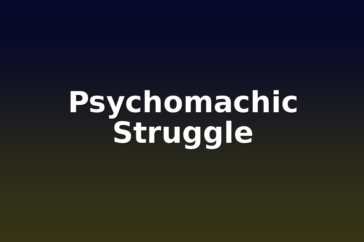Psychomachic Struggle