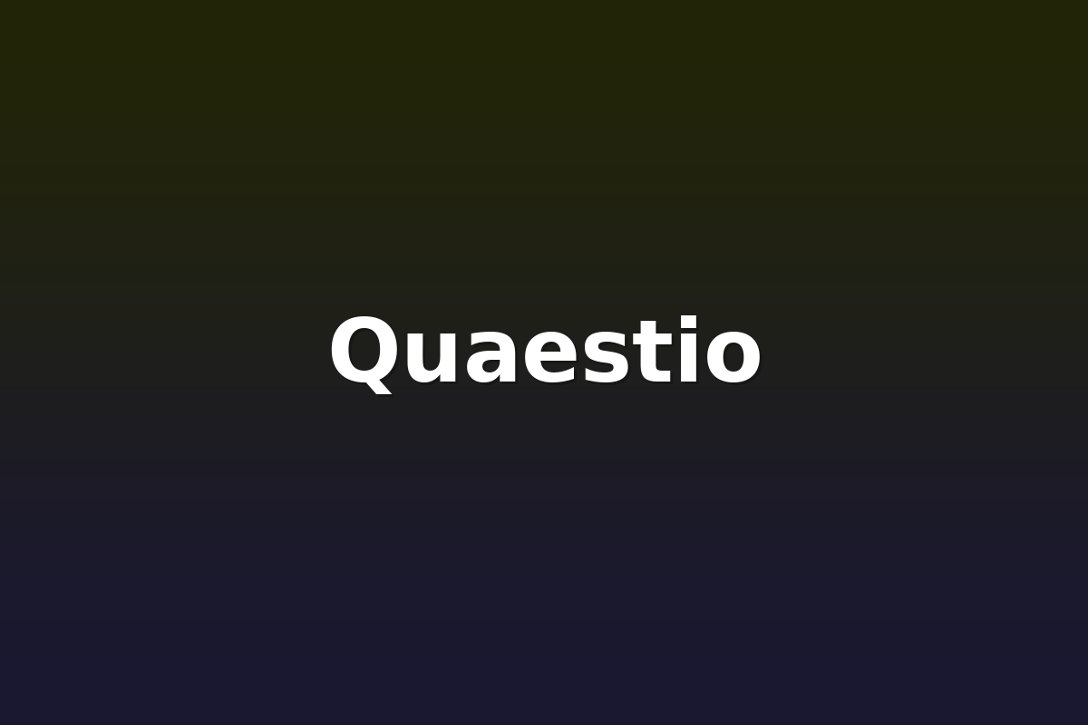 Quaestio