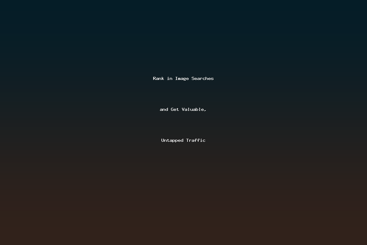 Rank in Image Searches and Get Valuable Untapped Traffic