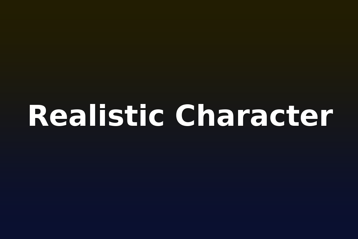 Realistic Character