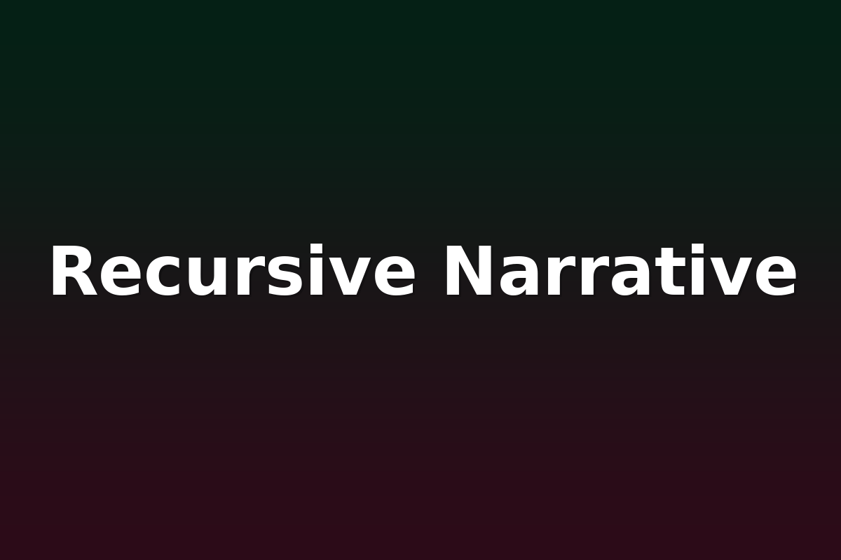Recursive Narrative