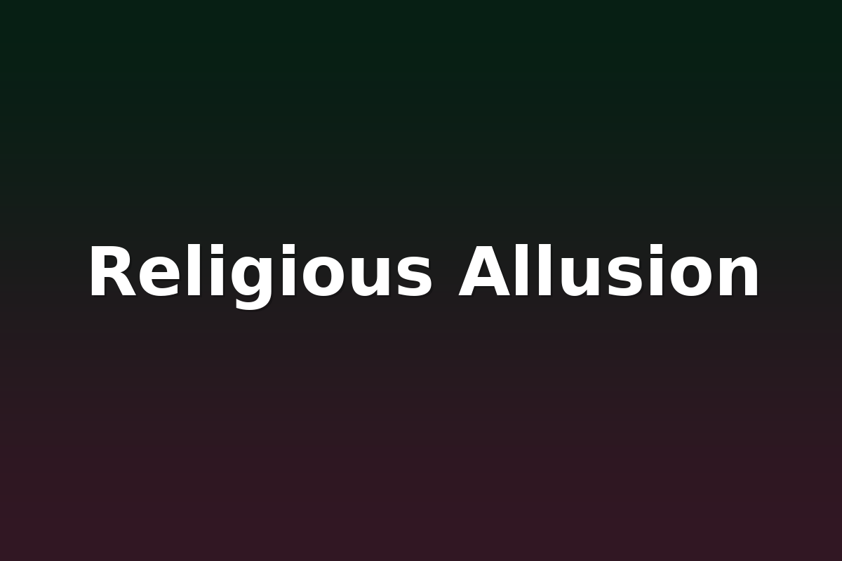 Religious Allusion