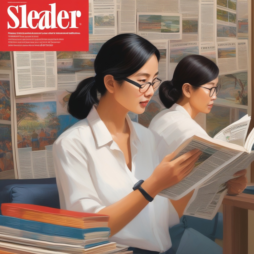 Reprint Article headlines - the Reader is Secondary