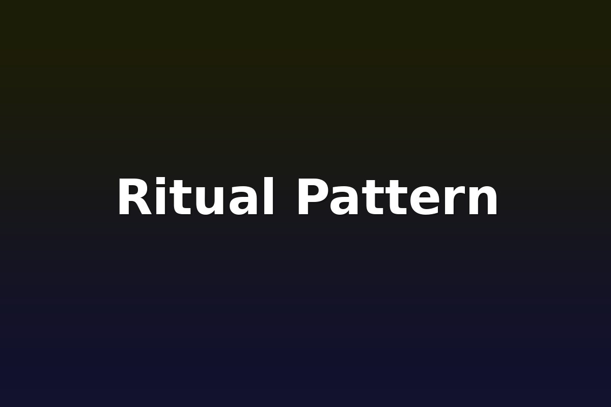 Ritual Pattern