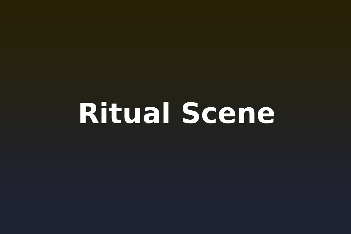 Ritual Scene