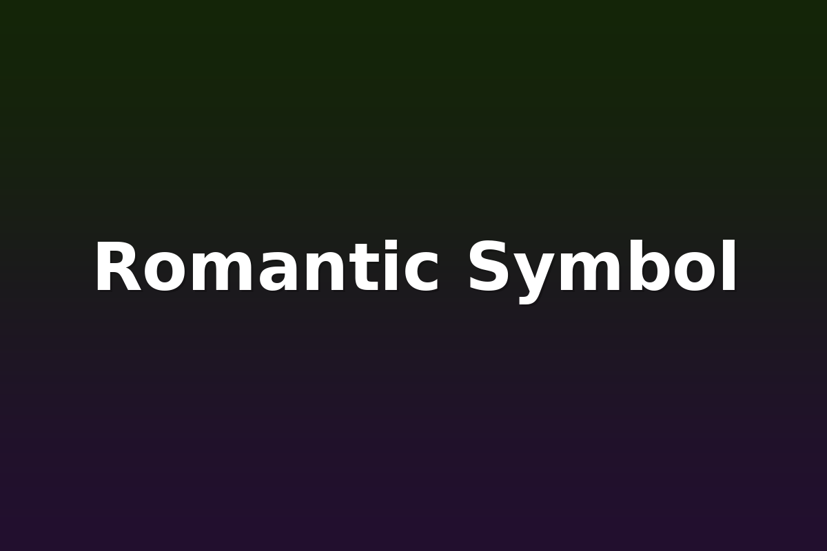 Romantic Symbol
