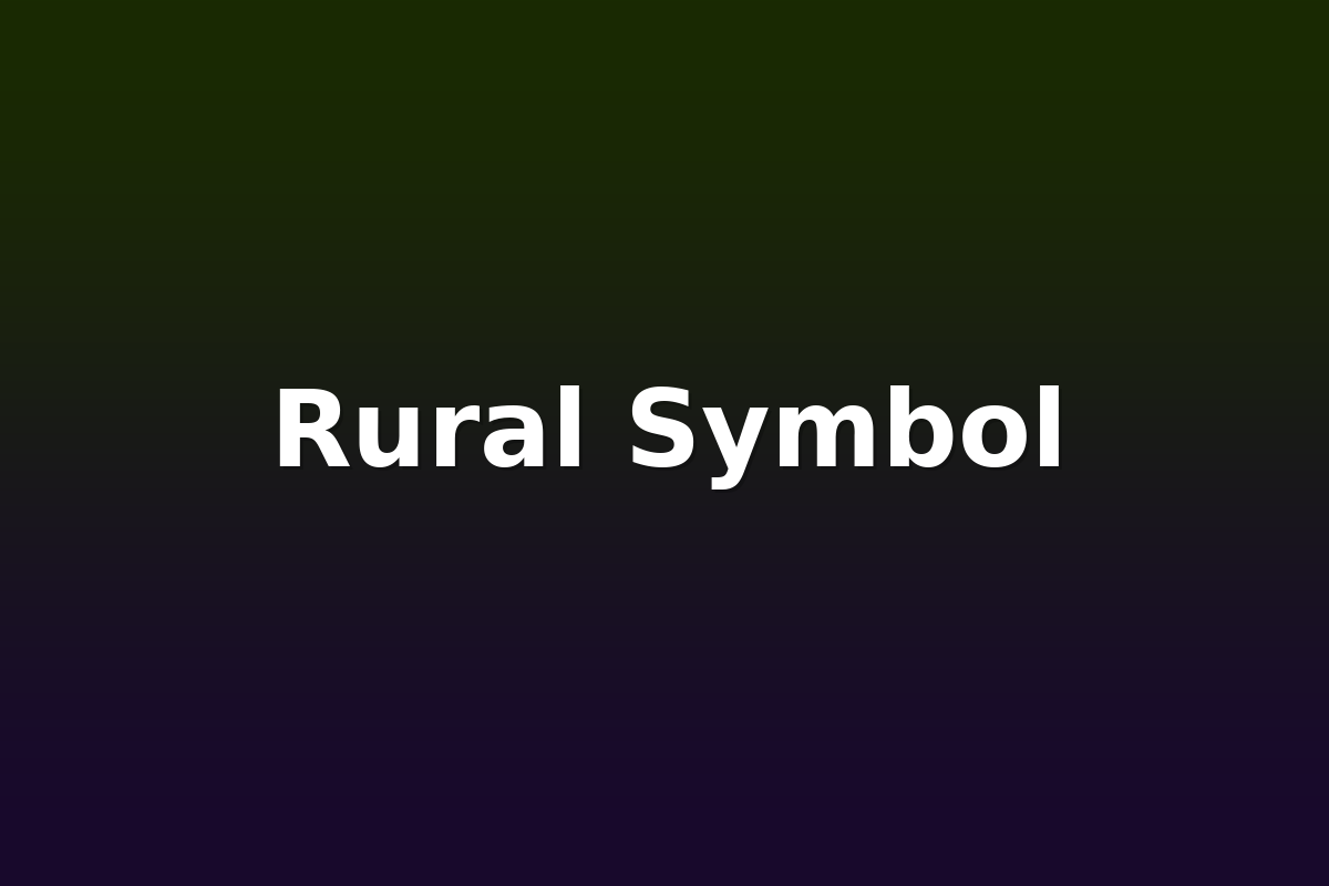 Rural Symbol