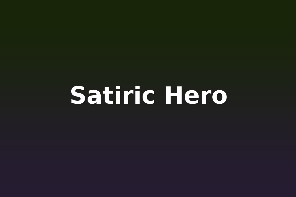 Satiric Hero