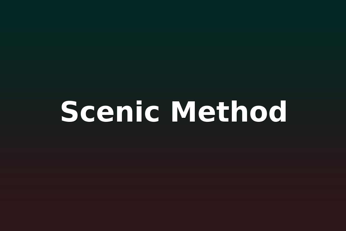 Scenic Method