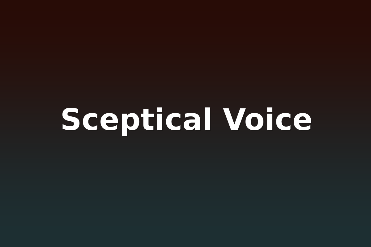 Sceptical Voice