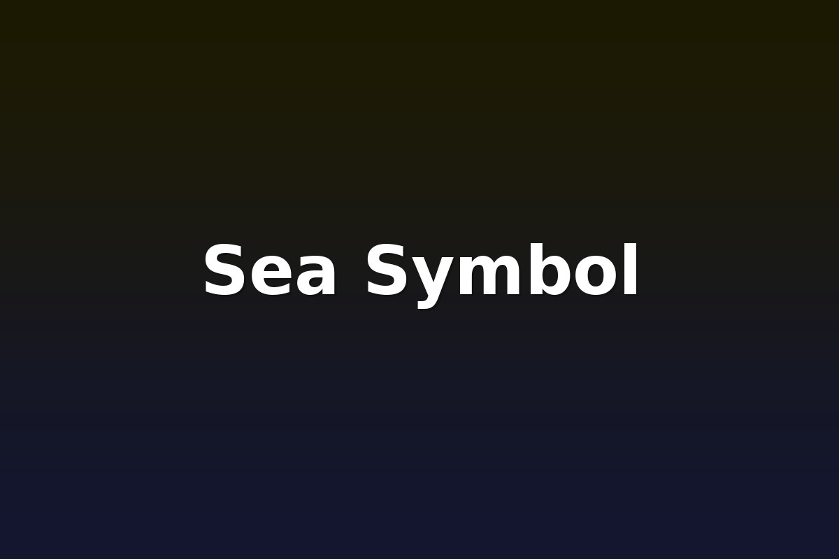 Sea Symbol