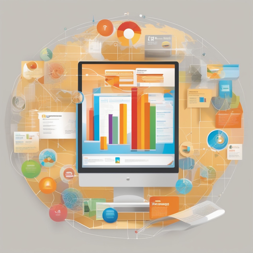 Search Engine Chart Depicts Back End Relationships of Search advertising