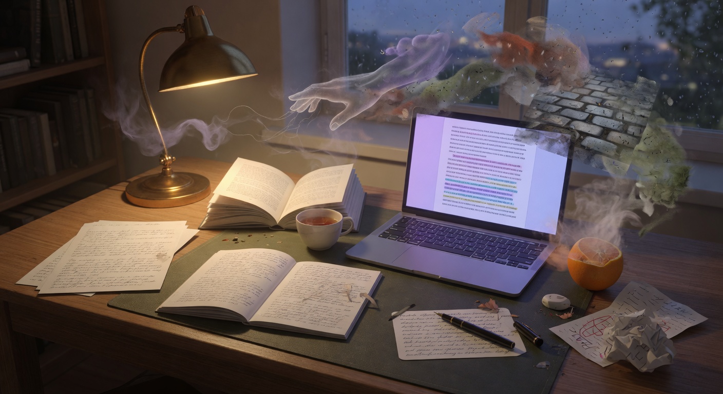 The Sensory Pass: AI Prompts That Fix Flat Scene Description
